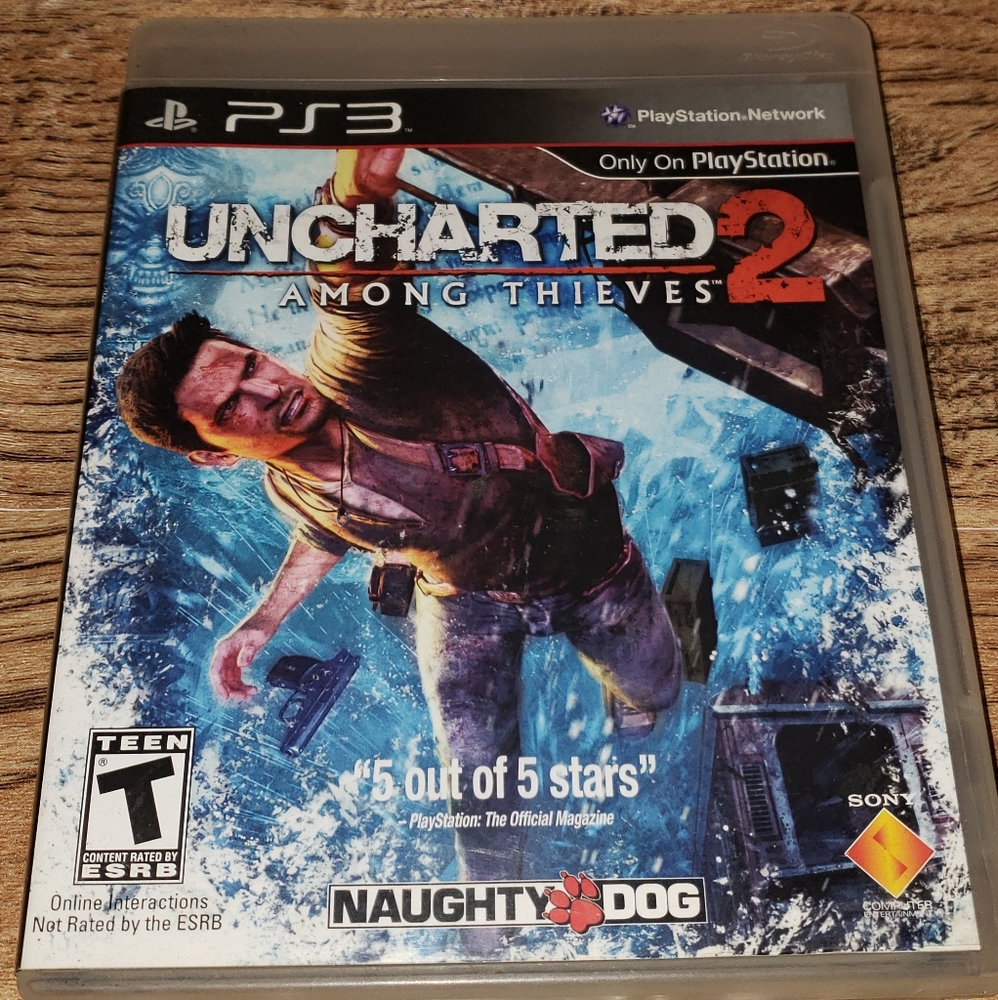PS3 Uncharted 2: Among Thieves video game
